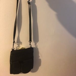 Black crossover bag